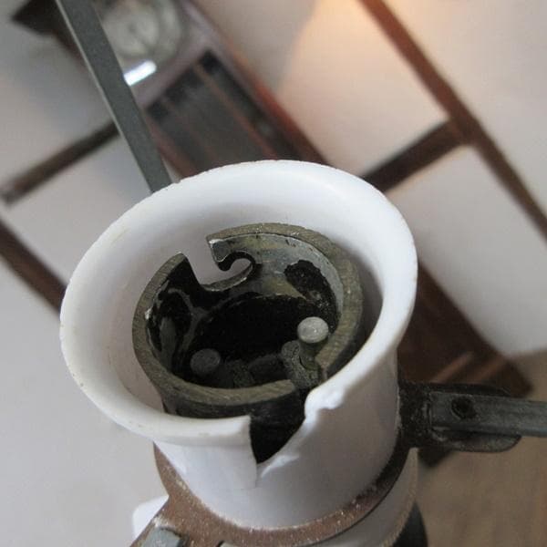 イギリス アンティーク 家具 フロアスタンド フロアランプ 店舗什器 6151e