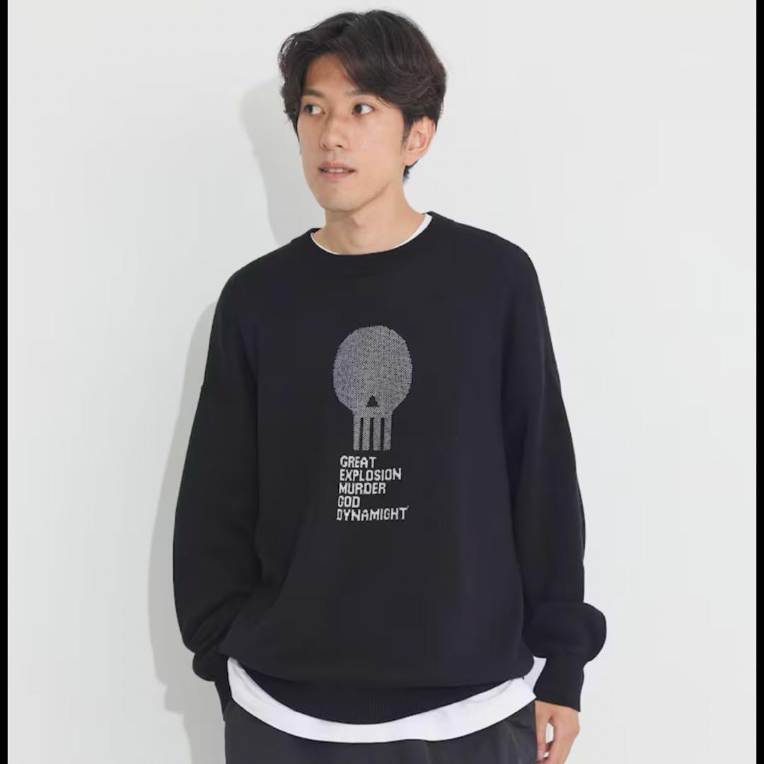 ヒロアカ earth 爆豪勝己 幼少期 イメージ ニットプルオーバー 新品未使用