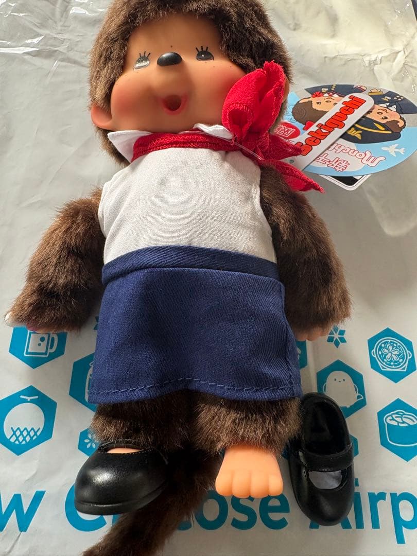 モンチッチ　新千歳空港限定　パイロット　CAモンチッチちゃん　機長モンチッチくん