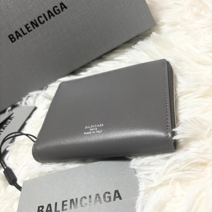 【タグ付き・未使用】BALENCIAGA バレンシアガ パース グレー