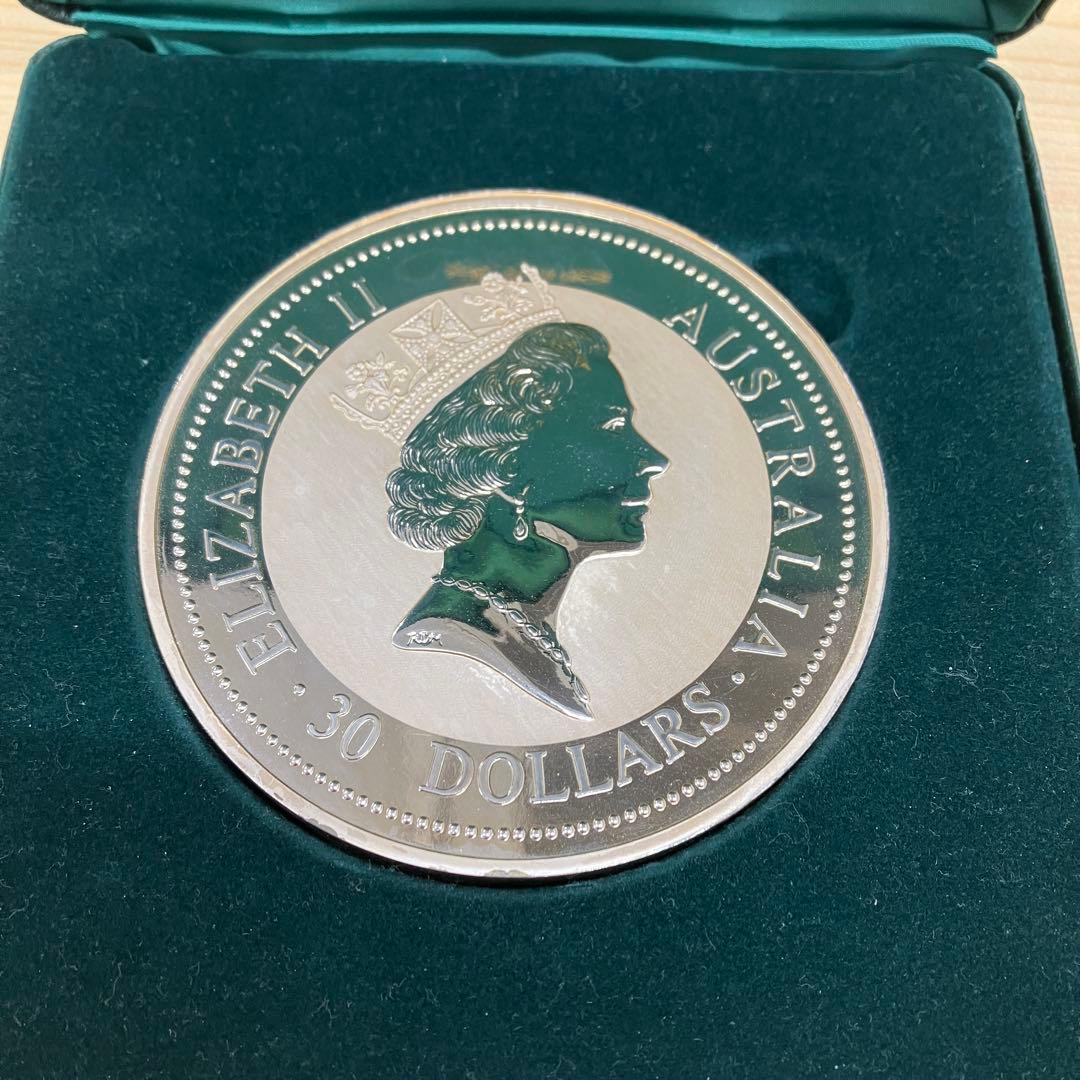 オーストラリア 銀貨1kg カワセミ クッカバラ