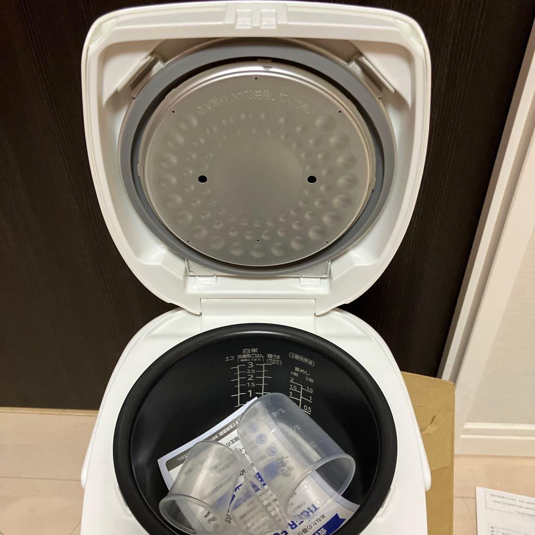 TIGER IH炊飯器 JPFA550W シルバー