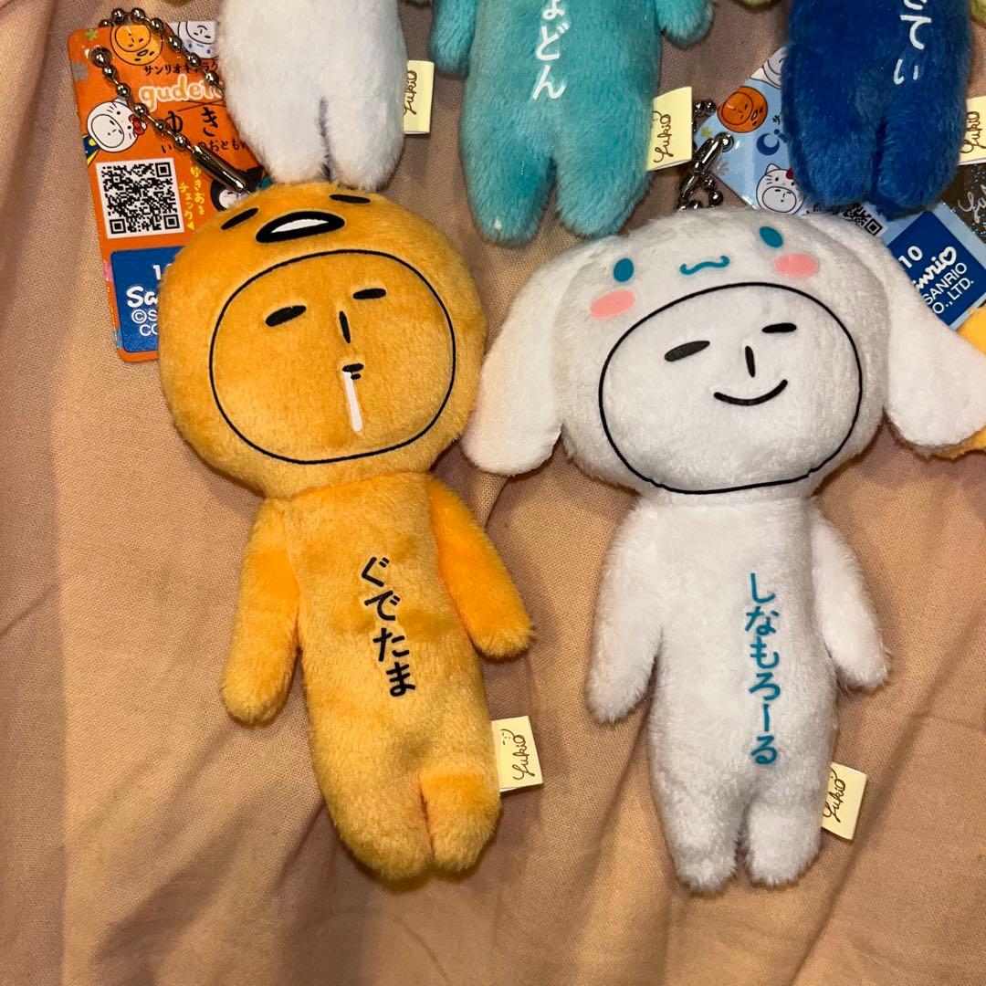 ゆきお　マスコット　サンリオキャラクターズ×ゆきお　全7種セット