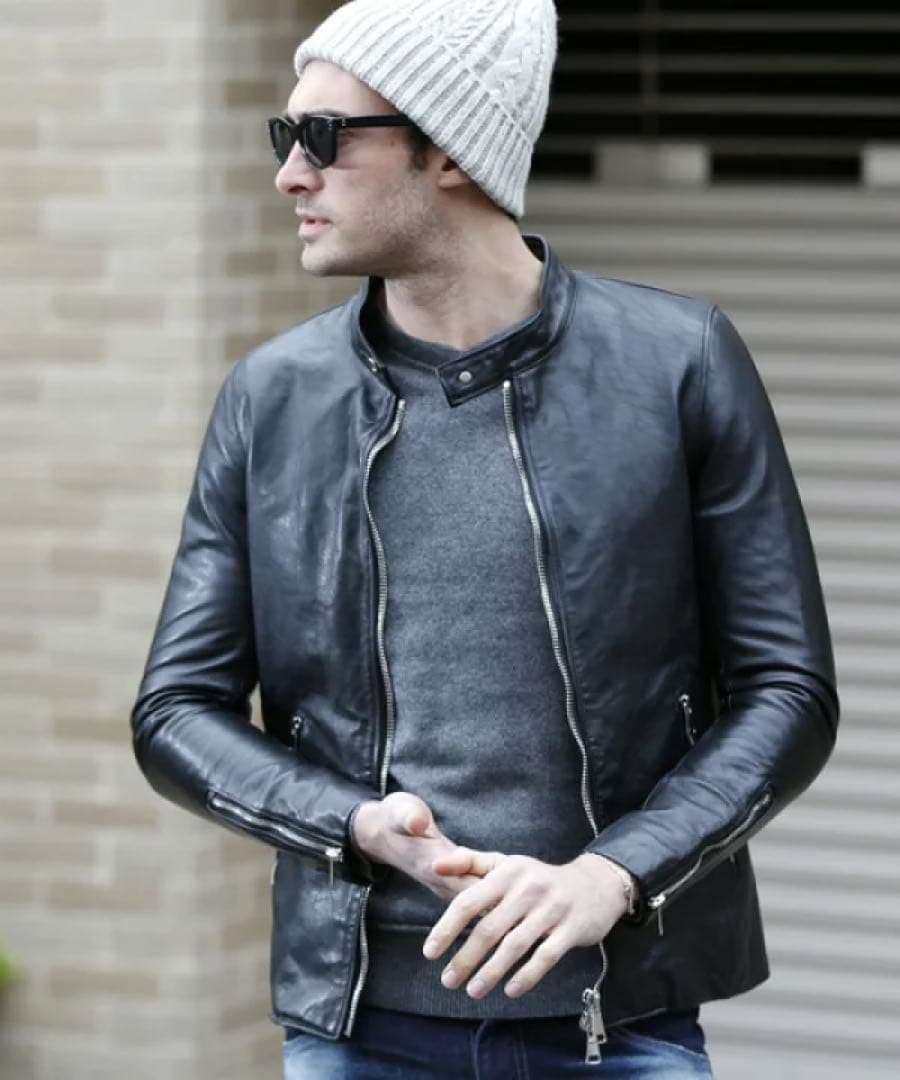 wjk ホースレザーシングルライダース