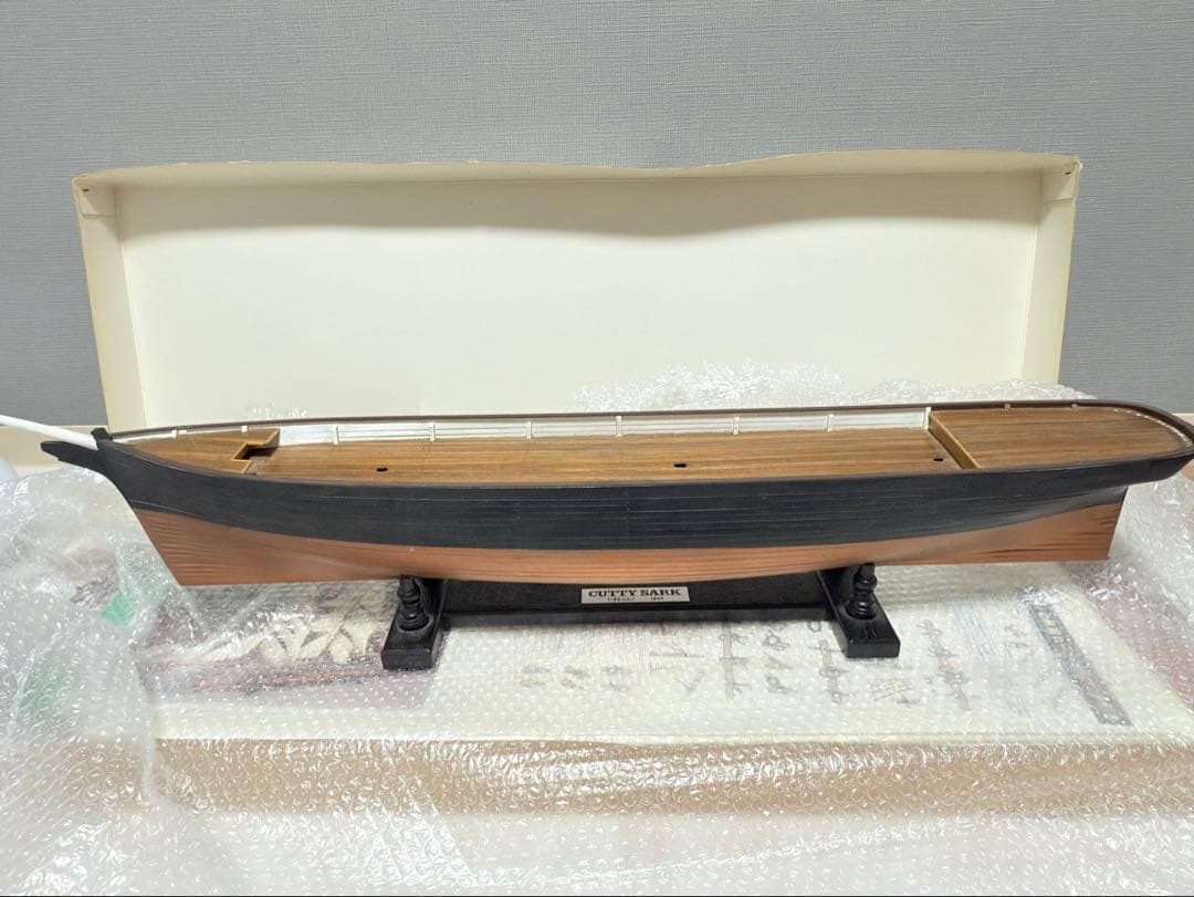 未開封品　カティーサーク　ザ・キング　木製キット　1/80 帆船模型