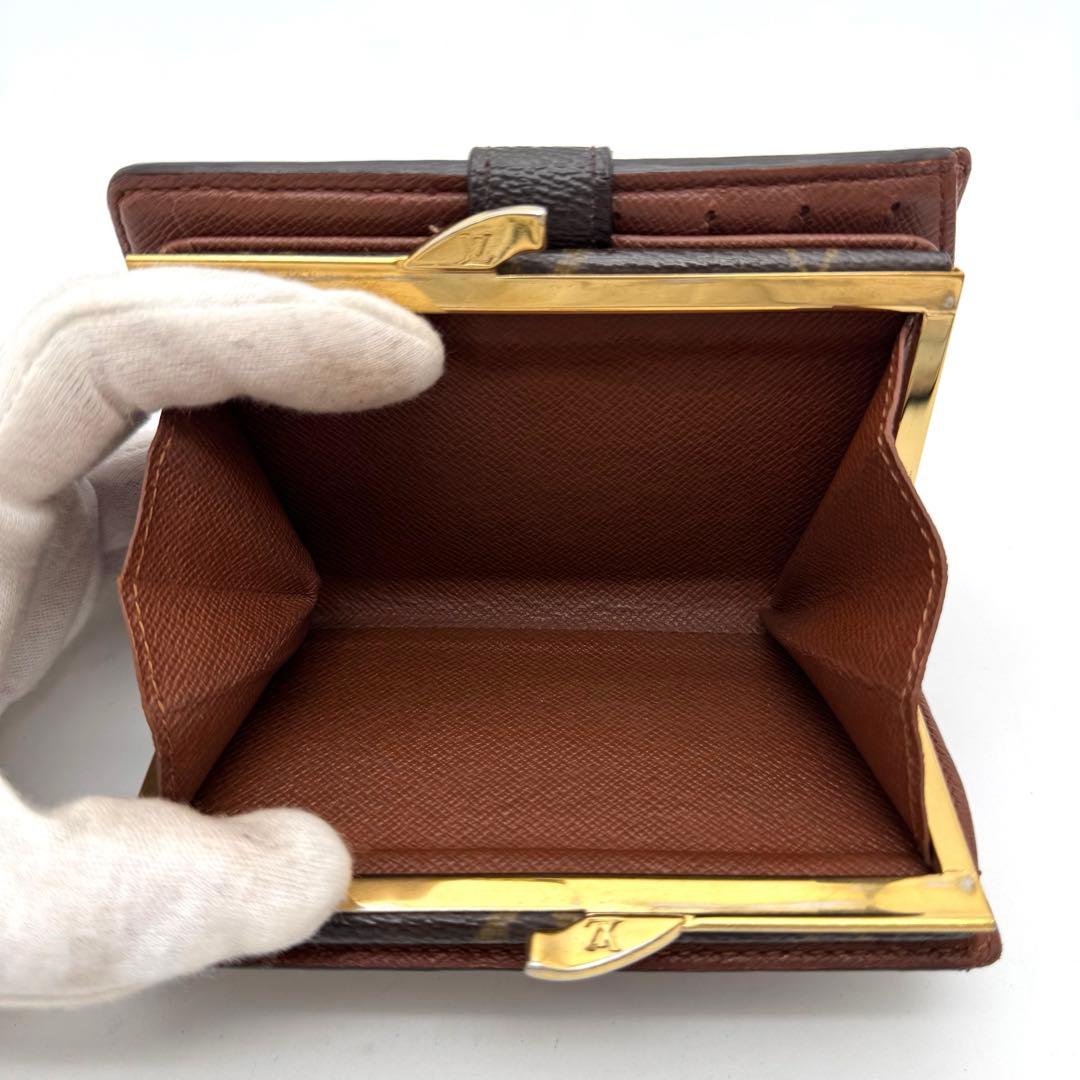 美品✨️ルイヴィトン　モノグラム　ヴィエノワ　二つ折り財布　財布　コンパクト