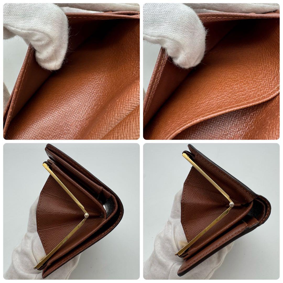 美品✨️ルイヴィトン　モノグラム　ヴィエノワ　二つ折り財布　財布　コンパクト