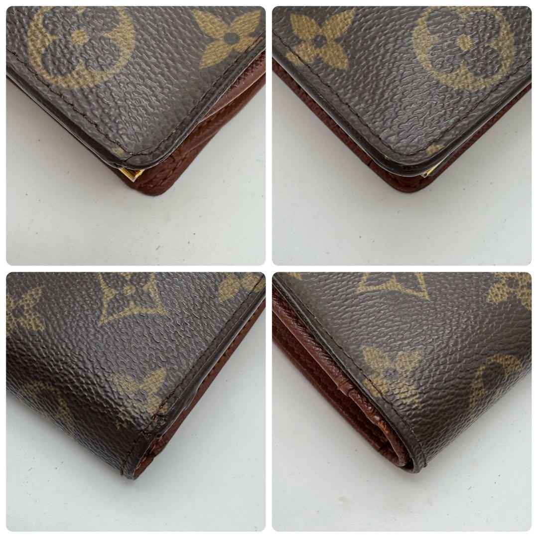 美品✨️ルイヴィトン　モノグラム　ヴィエノワ　二つ折り財布　財布　コンパクト