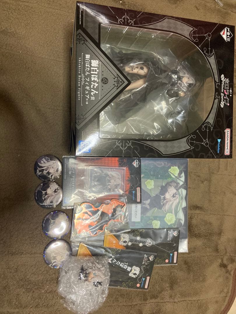 ホロライブ　1番くじ　獅白ぼたん　フィギュアなどのセット