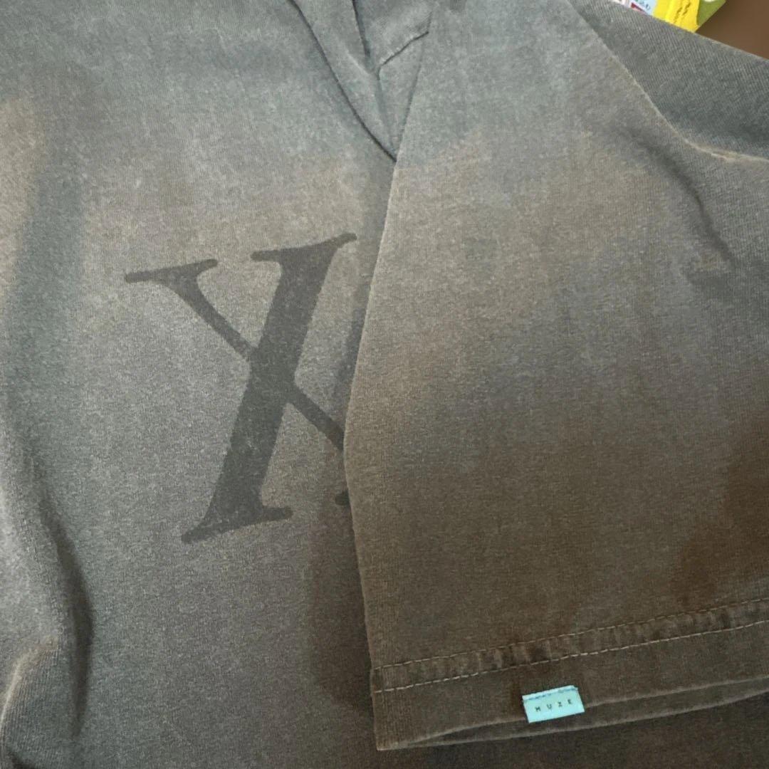 MUZE BLACK LABEL ミューズ Tシャツ Xプリント