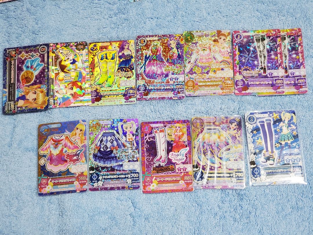 アイカツカード　185枚　まとめ売り　レアカード・プロモカード有り　未使用品