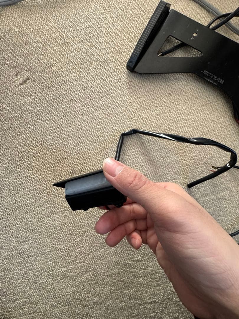 アクティブ製 ナンバープレートホルダー ウインカー内蔵 LED