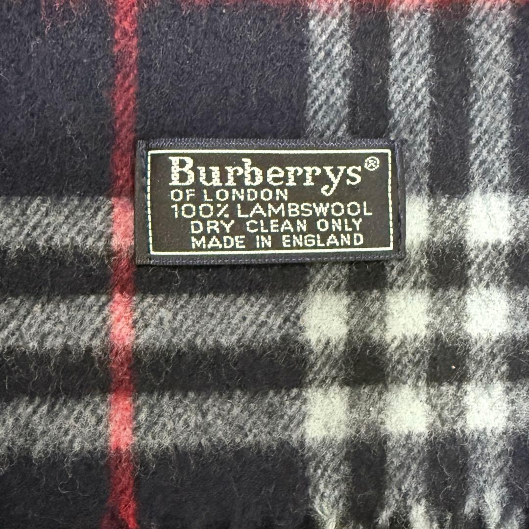BURBERRY バーバリー　100% ラムウール　ノバチェック　マフラー
