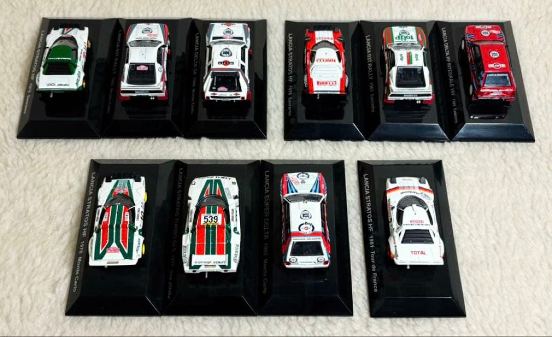 ラリーカー コレクション LANCIA ランチア（全10点）