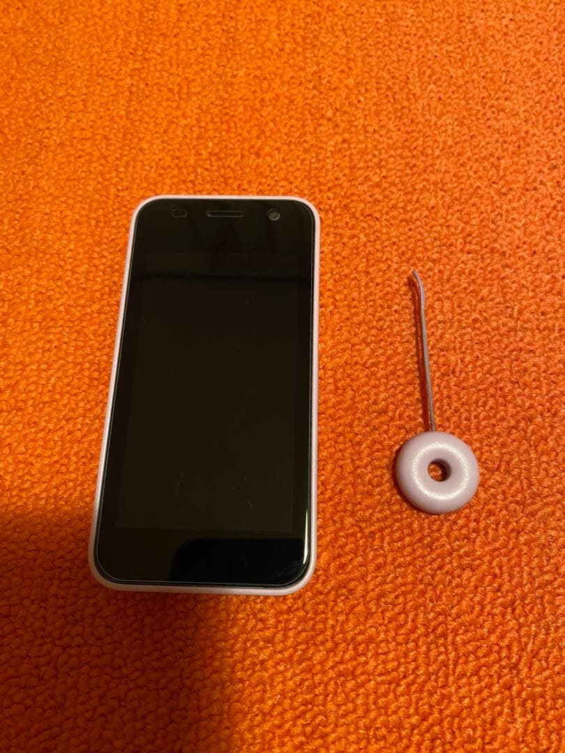 docomo ドコモ キッズケータイ KY41-C ラベンダー 保護フィルム付き