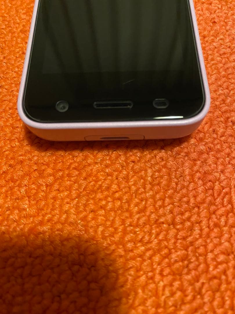 docomo ドコモ キッズケータイ KY41-C ラベンダー 保護フィルム付き