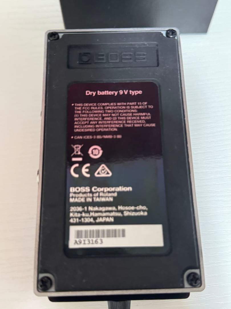 【2018年限定カラー】BOSS RC-1 BK Loop Station