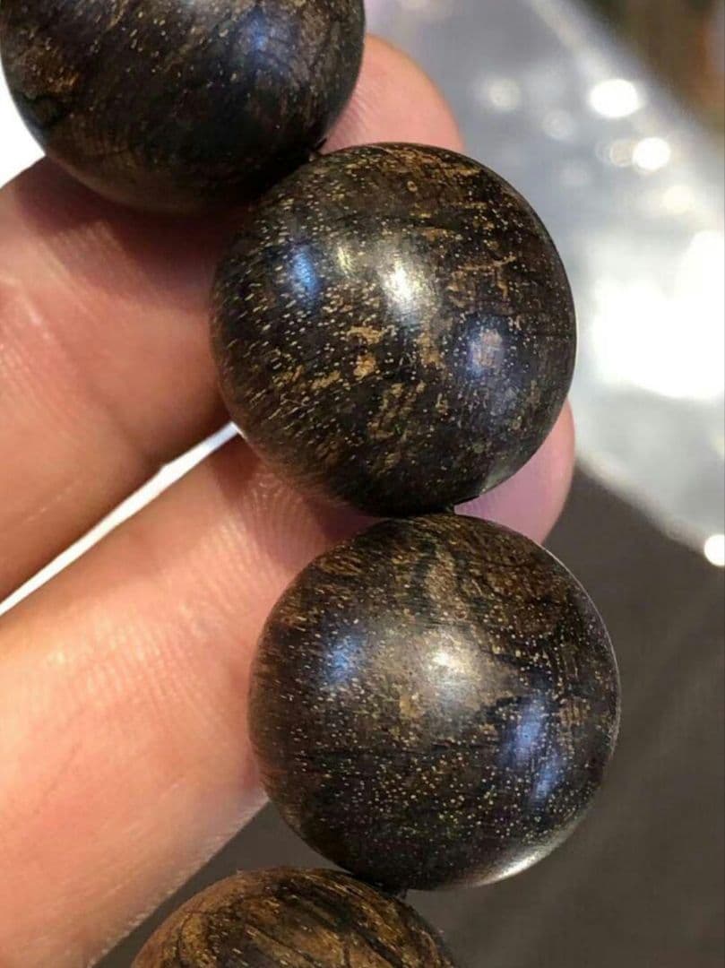 本物保证ダラカンの手串つき 天然野生沉香ゆし油脂が豊富収蔵品