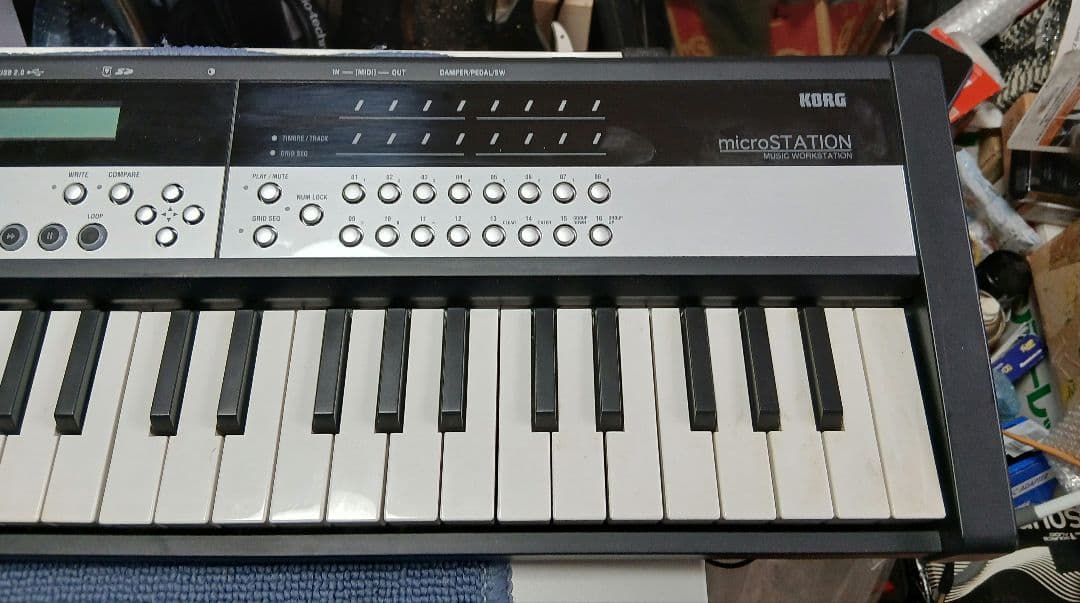 【美品】KORG microSTATION 　61鍵シンセサイザー