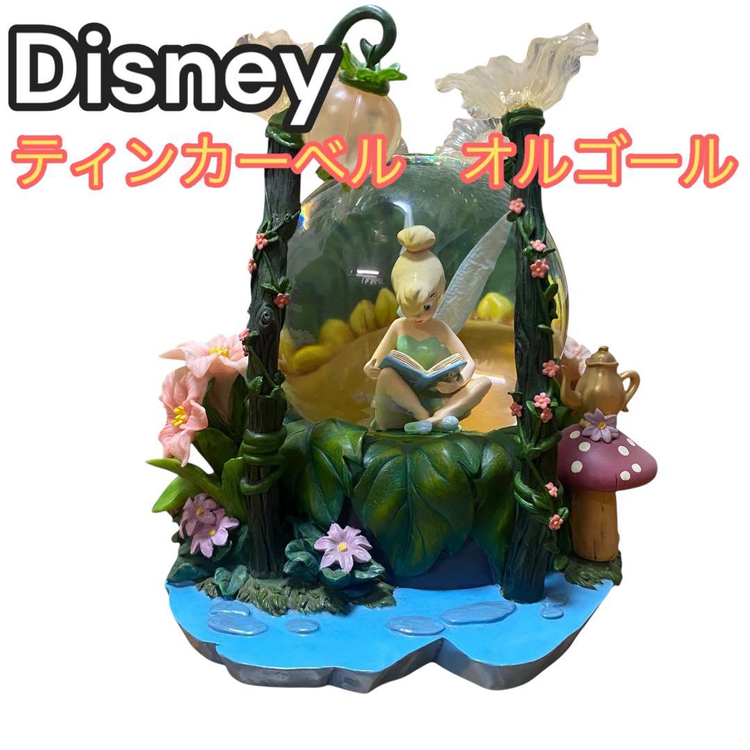 希少　ディズニー　ティンカーベル　オルゴール　置物