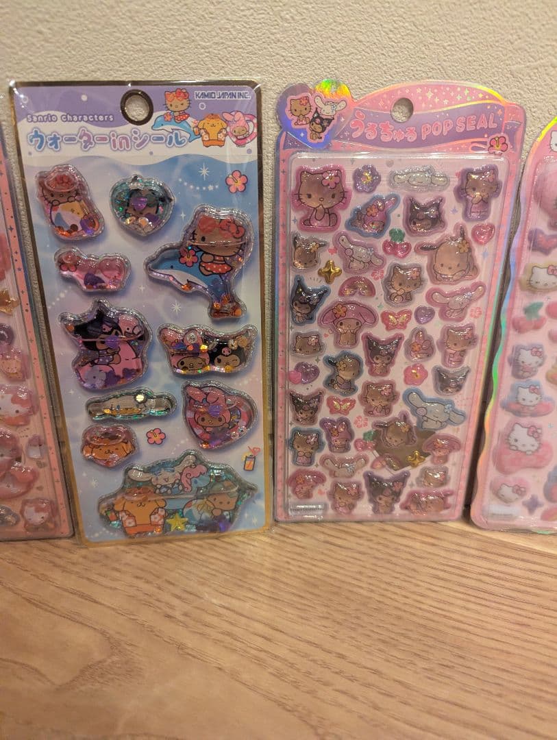 キャラクター・スイーツシール5枚セット