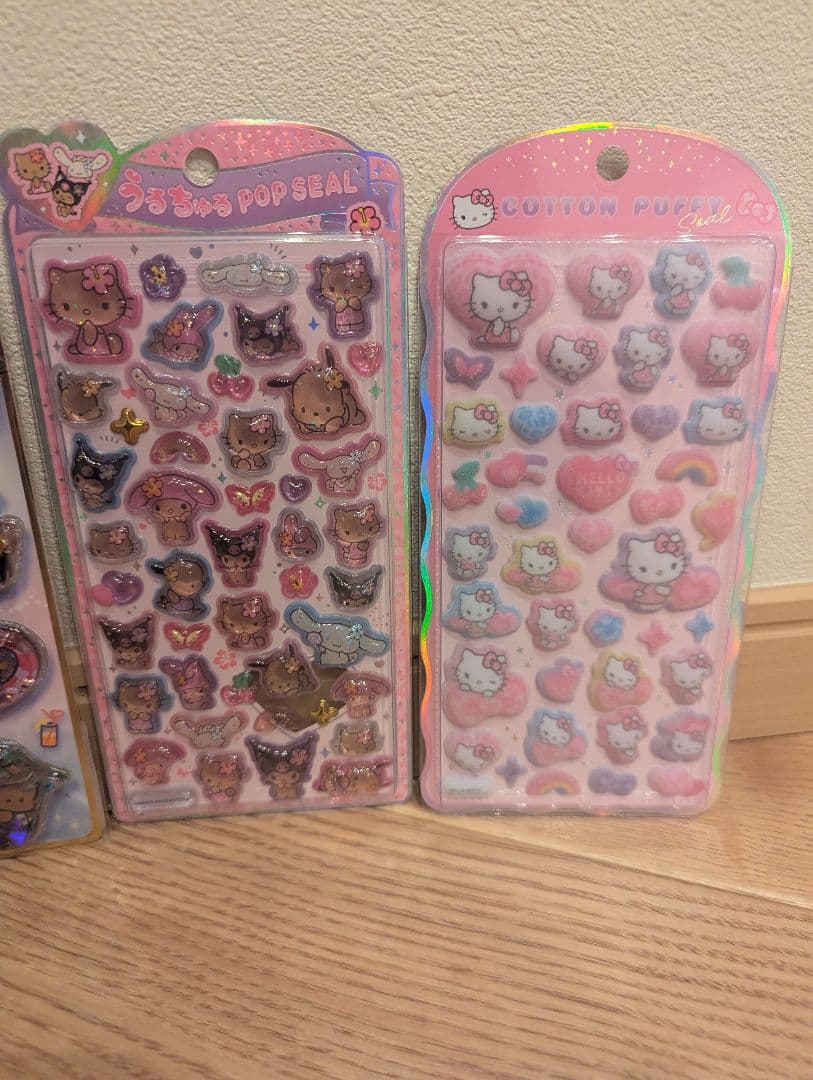 キャラクター・スイーツシール5枚セット