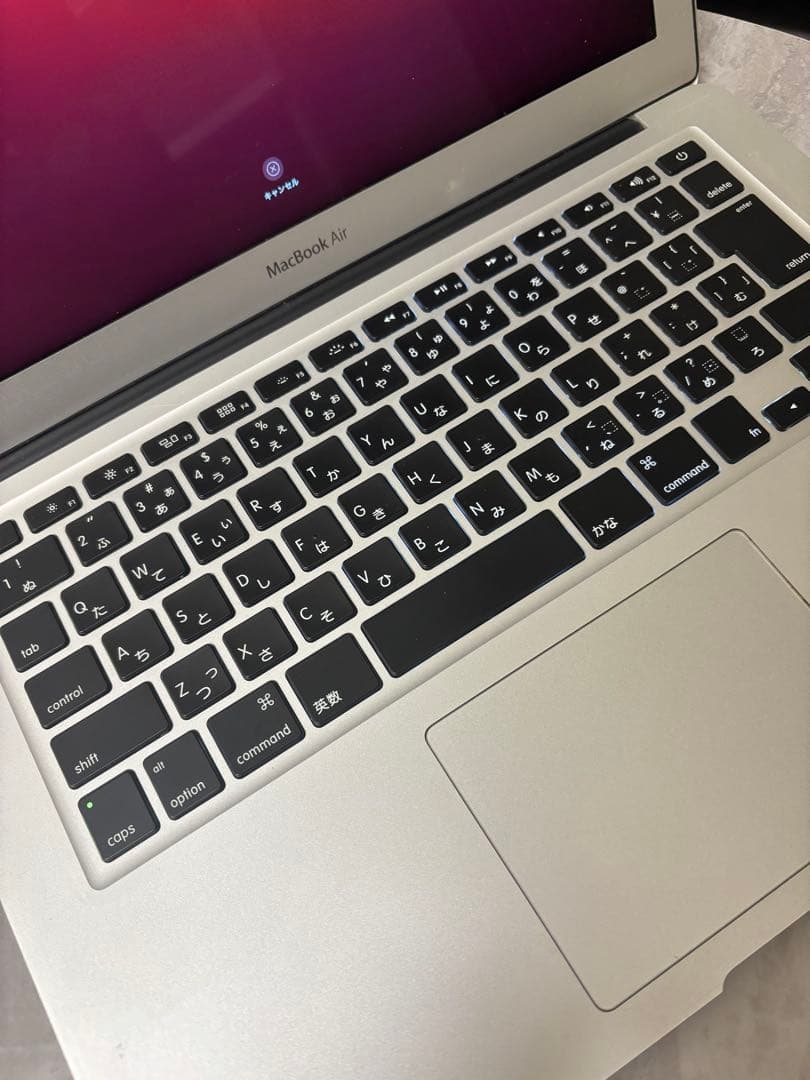MacBook air 13インチ Early2014
