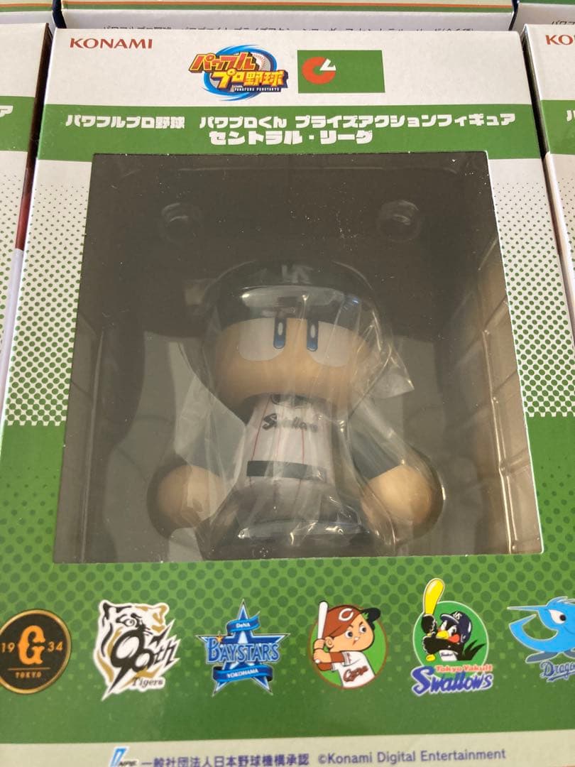 未開封 パワプロくん プライズアクションフィギュア セントラルリーグ ６種コンプ