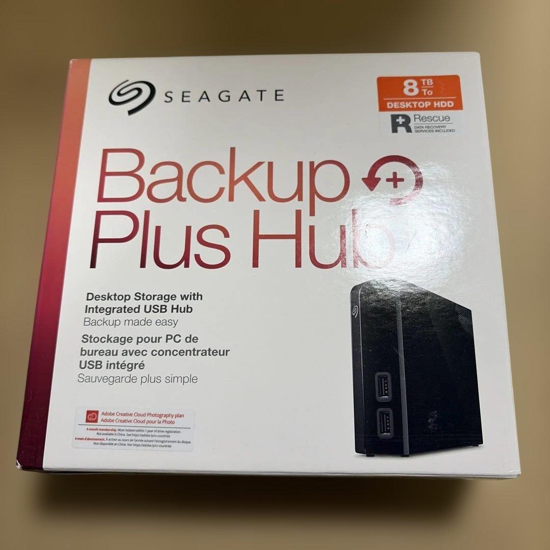 Seagate (シーゲイト) Backup Plus Hub 8TB