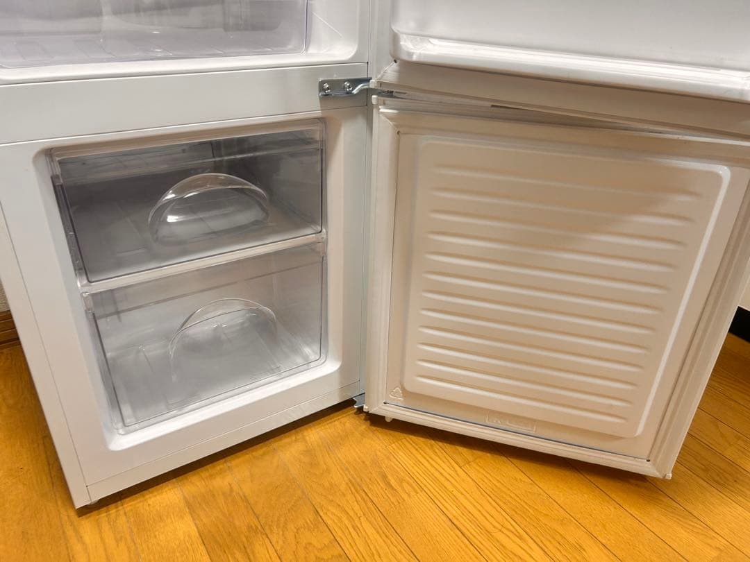 【龍憲青柳】2024年製　ニトリ 2ドア冷蔵庫 NTR-106WH