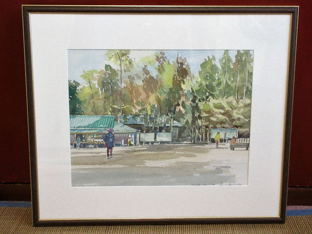 水彩画「円覚寺社務所