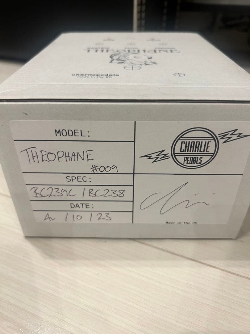 ギター charliepedals THEOPHANE ram's head