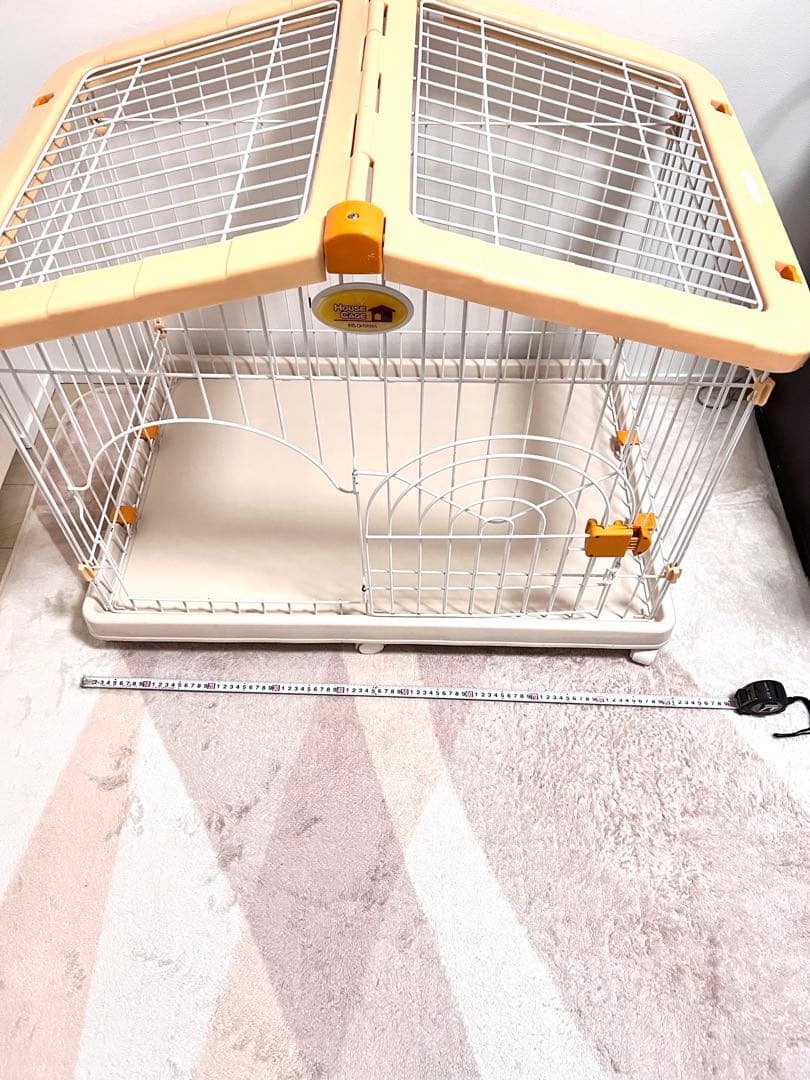 アイリスオーヤマ 屋根付きケージ小型犬用