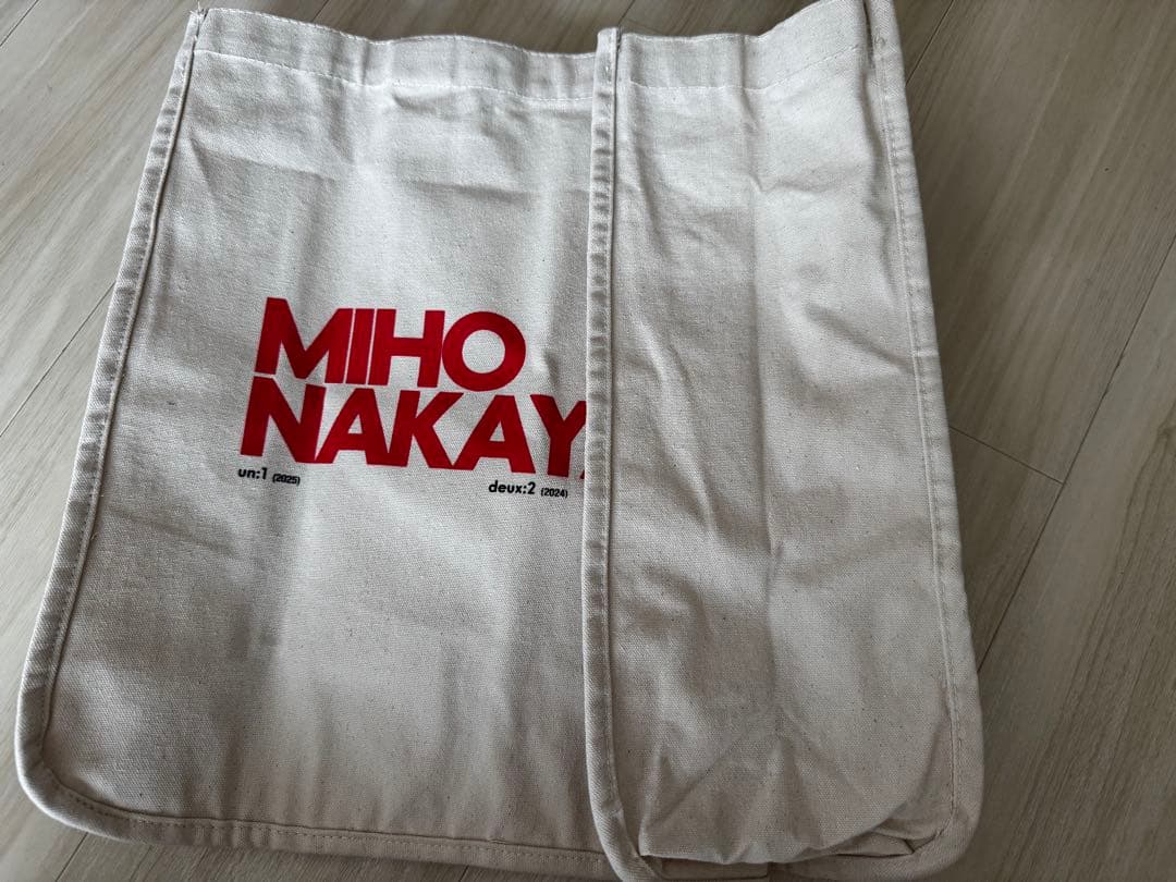 最終値下げ 中山美穂 40thコンサート NHKホール限定グッズ トートバッグ