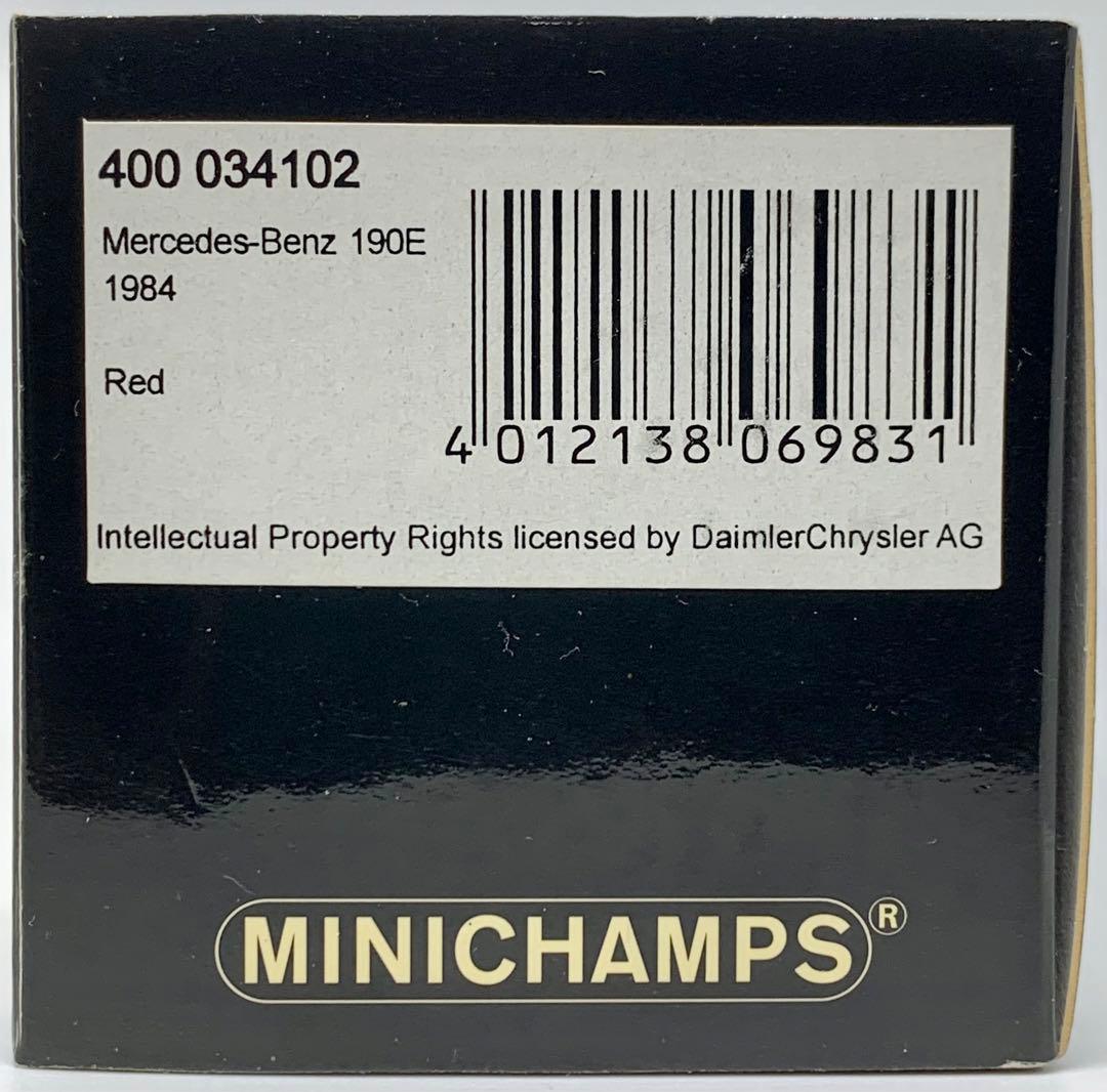 ミニチャンプス メルセデス・ベンツ 190E 1964 1/43 W201