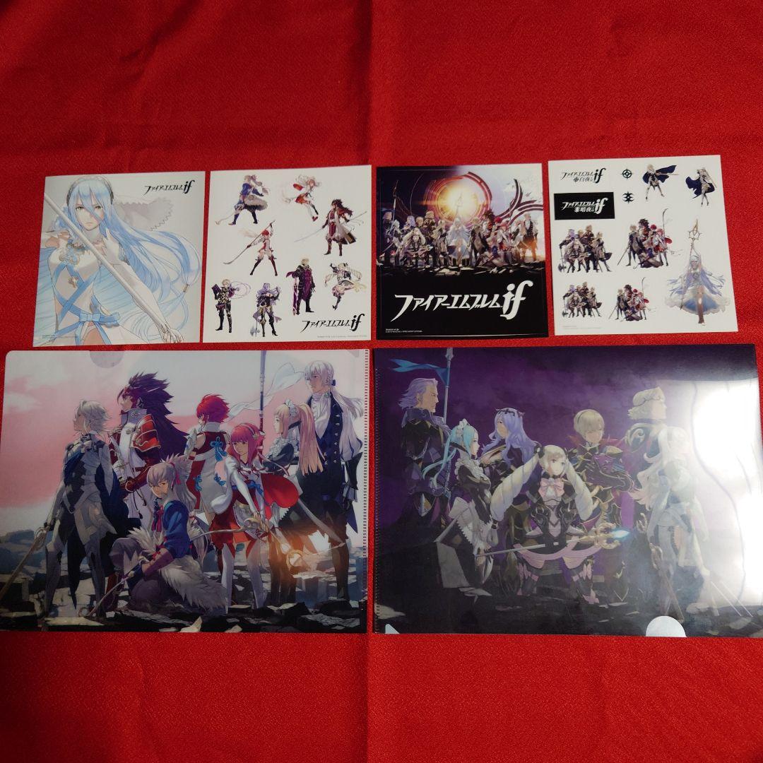 ファイアーエムブレムif クリアファイル＆シールセット