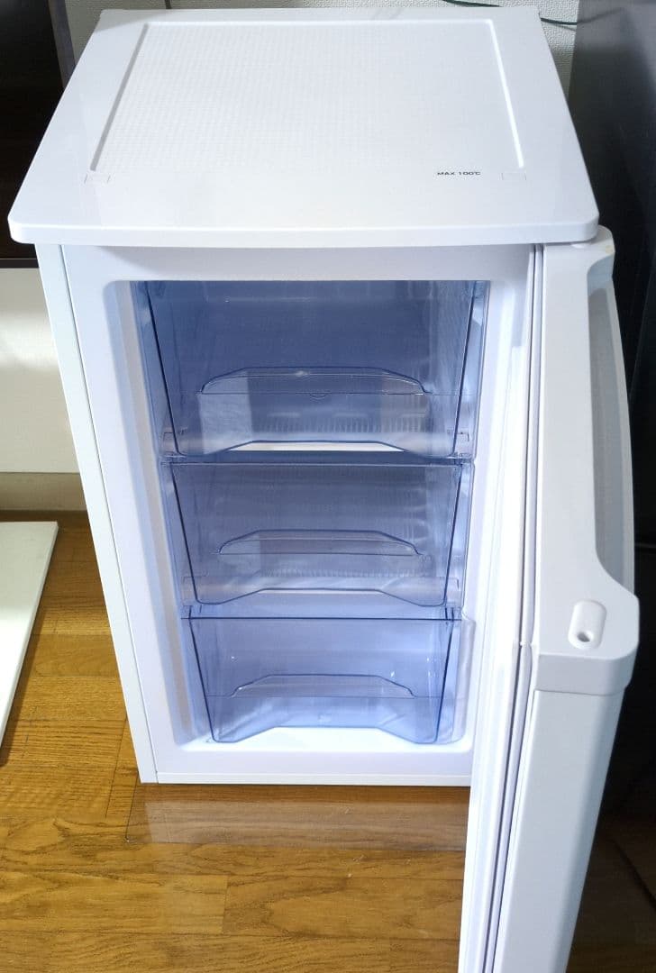 アイリスオーヤマ 冷凍庫 2020年製 IUSD-6B-W 3段引き出し