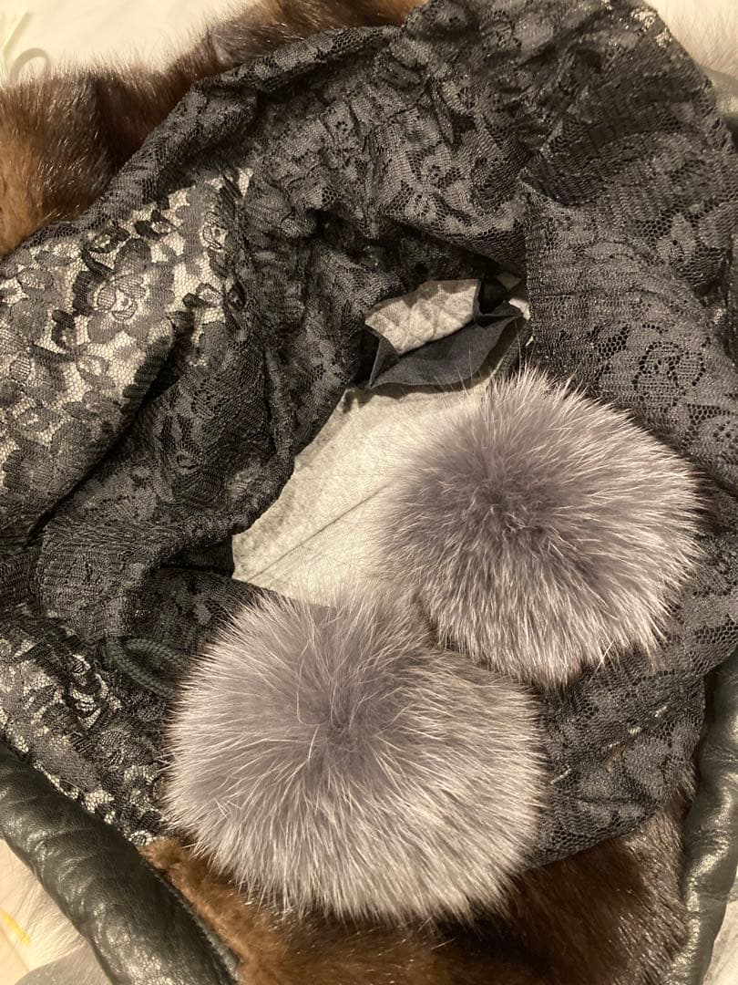 リアルファー マシュマロ バッグ