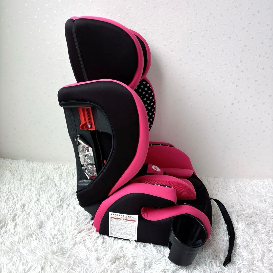 極美品✨【廃盤】HG ミニーマウス チャイルドシート 限定モデル 西松屋　ピンク