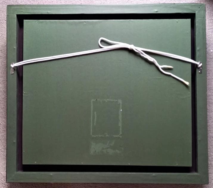 作者　K.TAKEDA　油絵　西洋人形　肉筆　Ｆ10号　額装