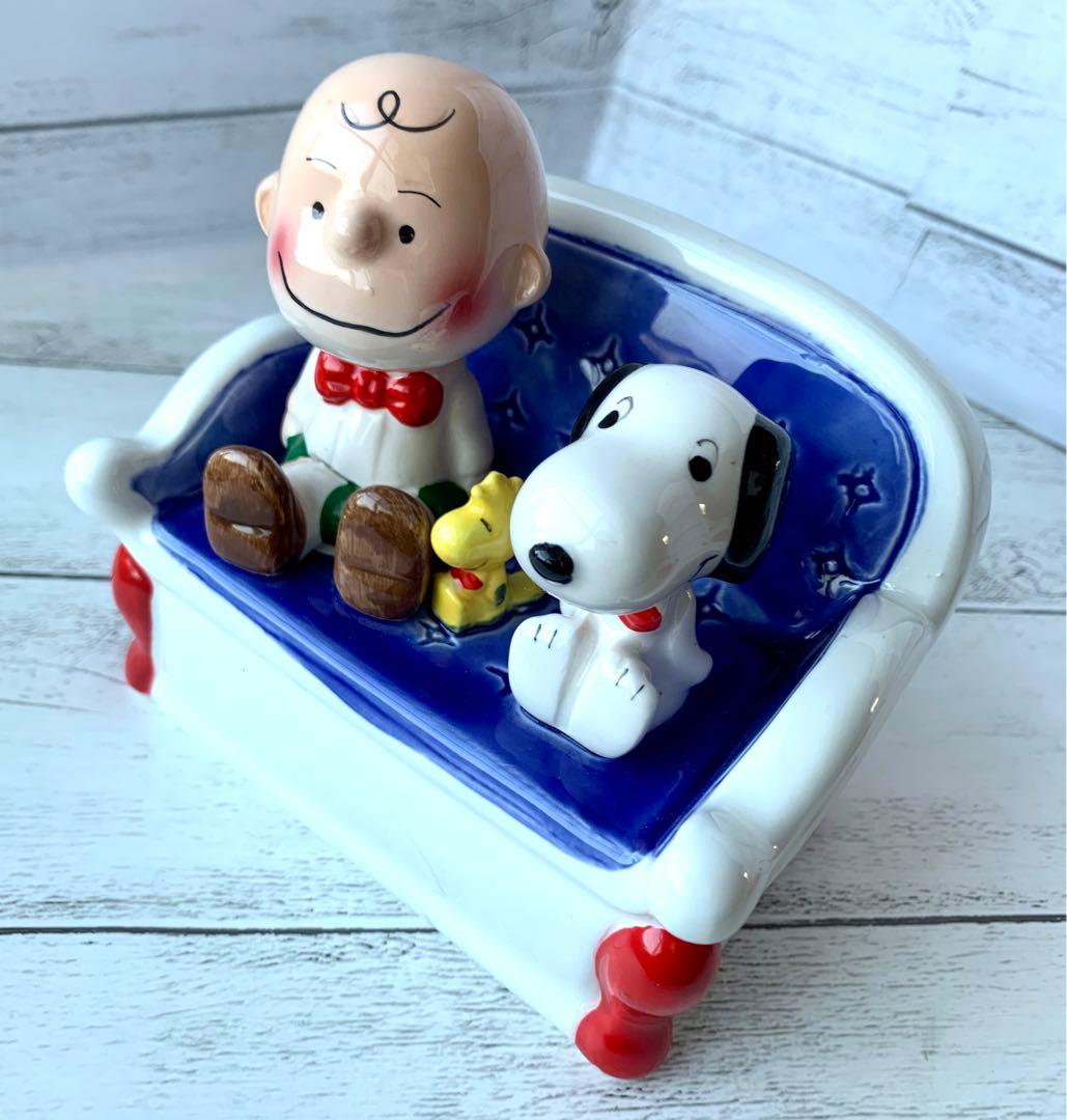 レア　美品　willitts スヌーピー 40周年 陶器 オルゴール