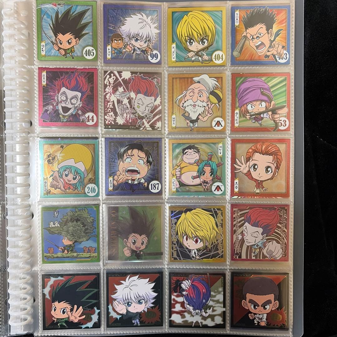 スリーブ入りHUNTER × HUNTERウエハースシールセット120枚