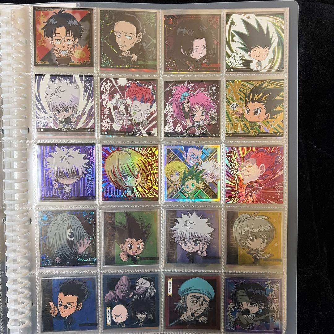 スリーブ入りHUNTER × HUNTERウエハースシールセット120枚