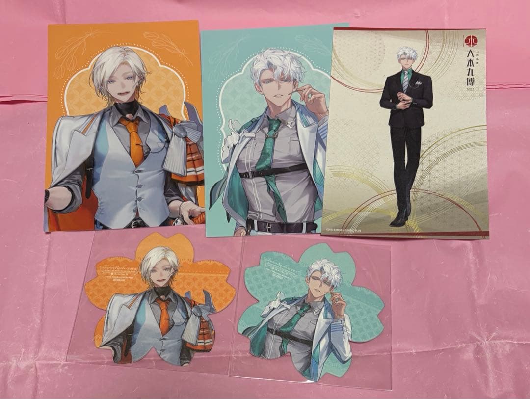 刀剣乱舞　コースター　ポストカード　雲生　雲次