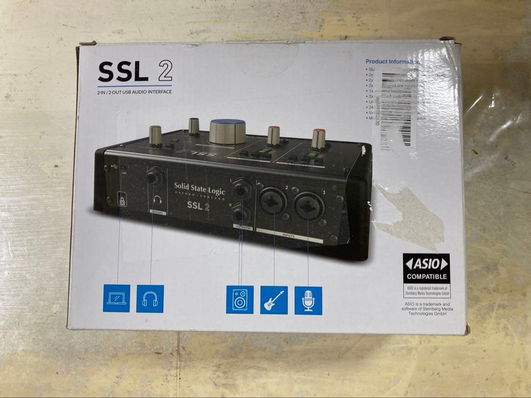 DTM・DAW Solid State Logic SSL2