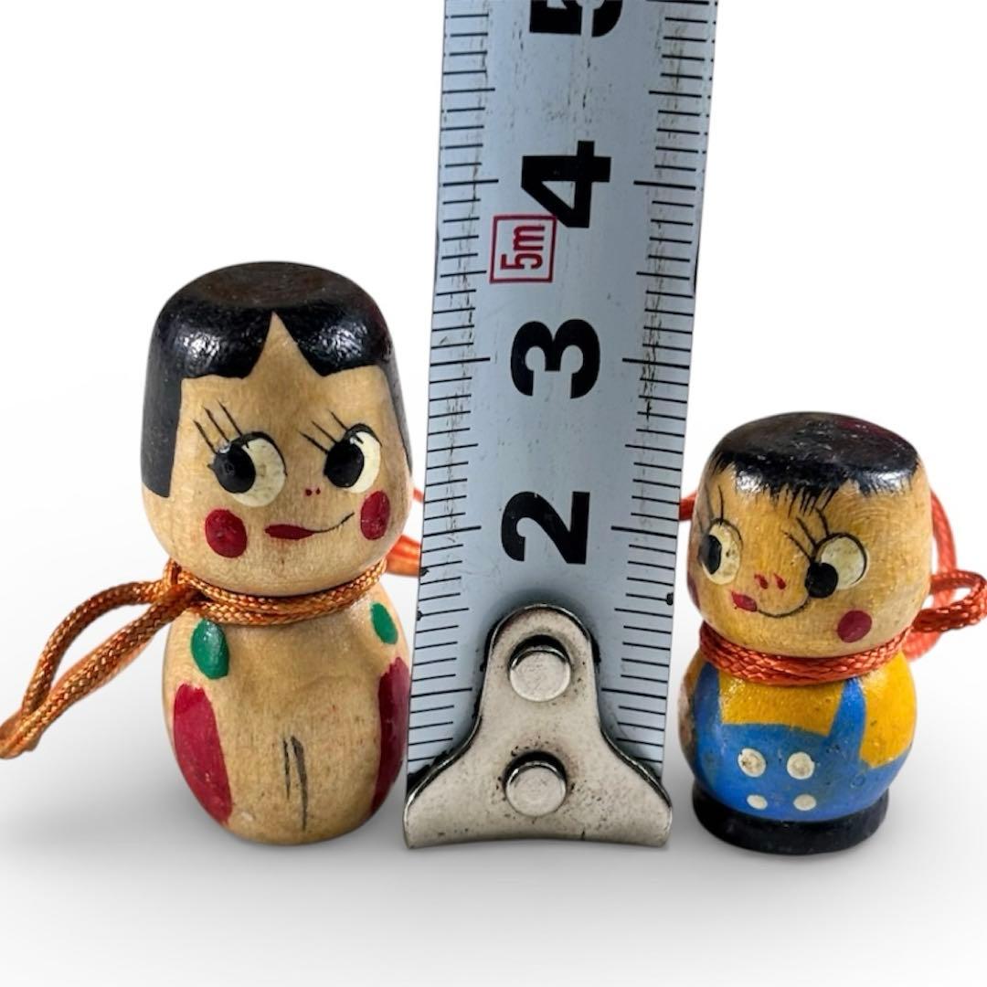 手*房様 希少　ペコちゃん　木製ミニこけし