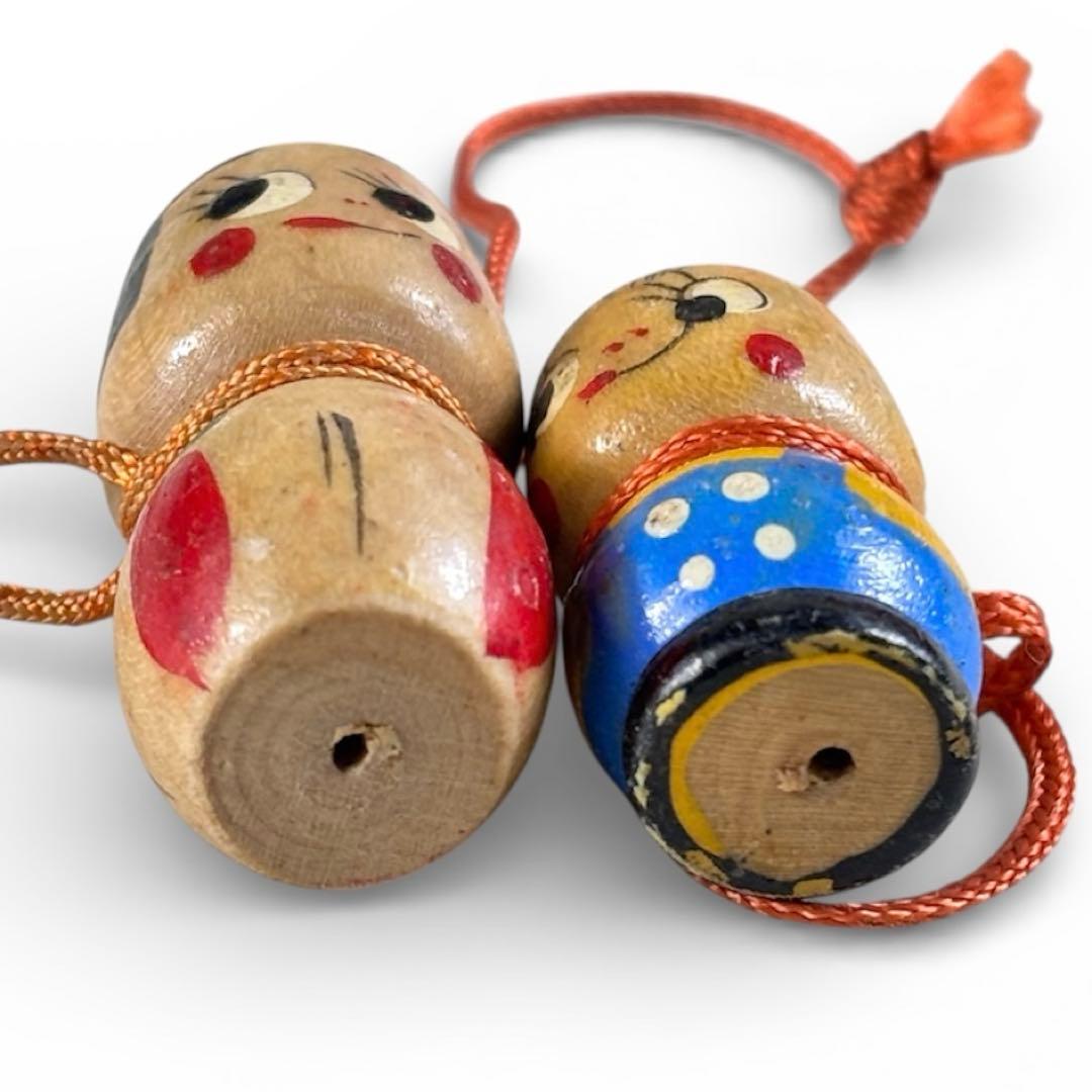 手*房様 希少　ペコちゃん　木製ミニこけし