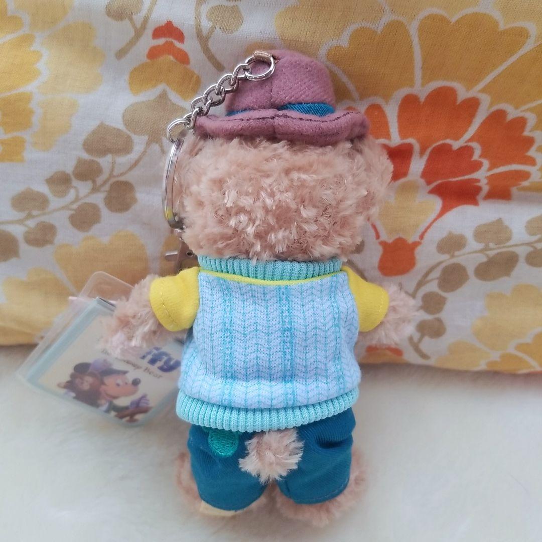 香港ディズニー　ダッフィー　キーホルダー　ぬいば