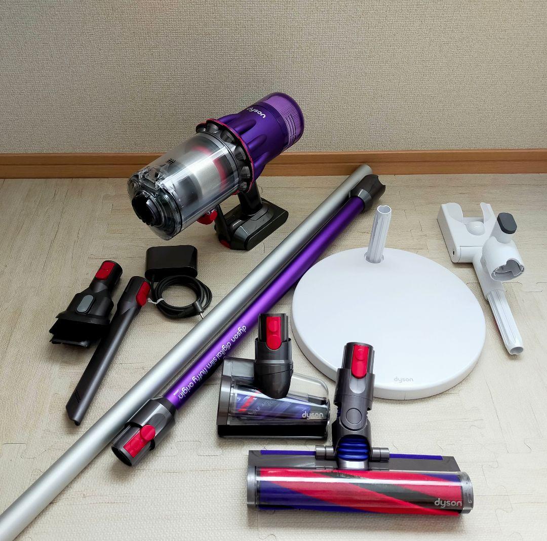 ダイソン Digital slim SV18 【分解・洗浄】毛絡み防止、スタンド