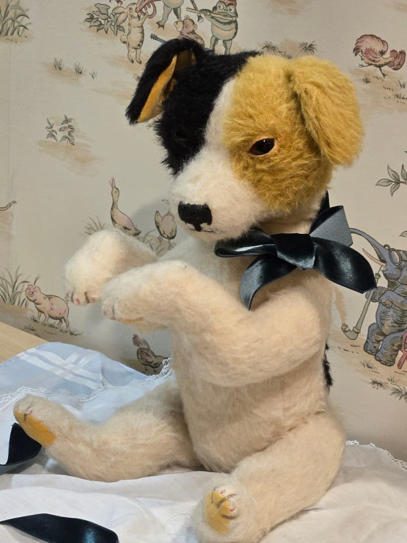 大國早苗さんの 犬のぬいぐるみ。